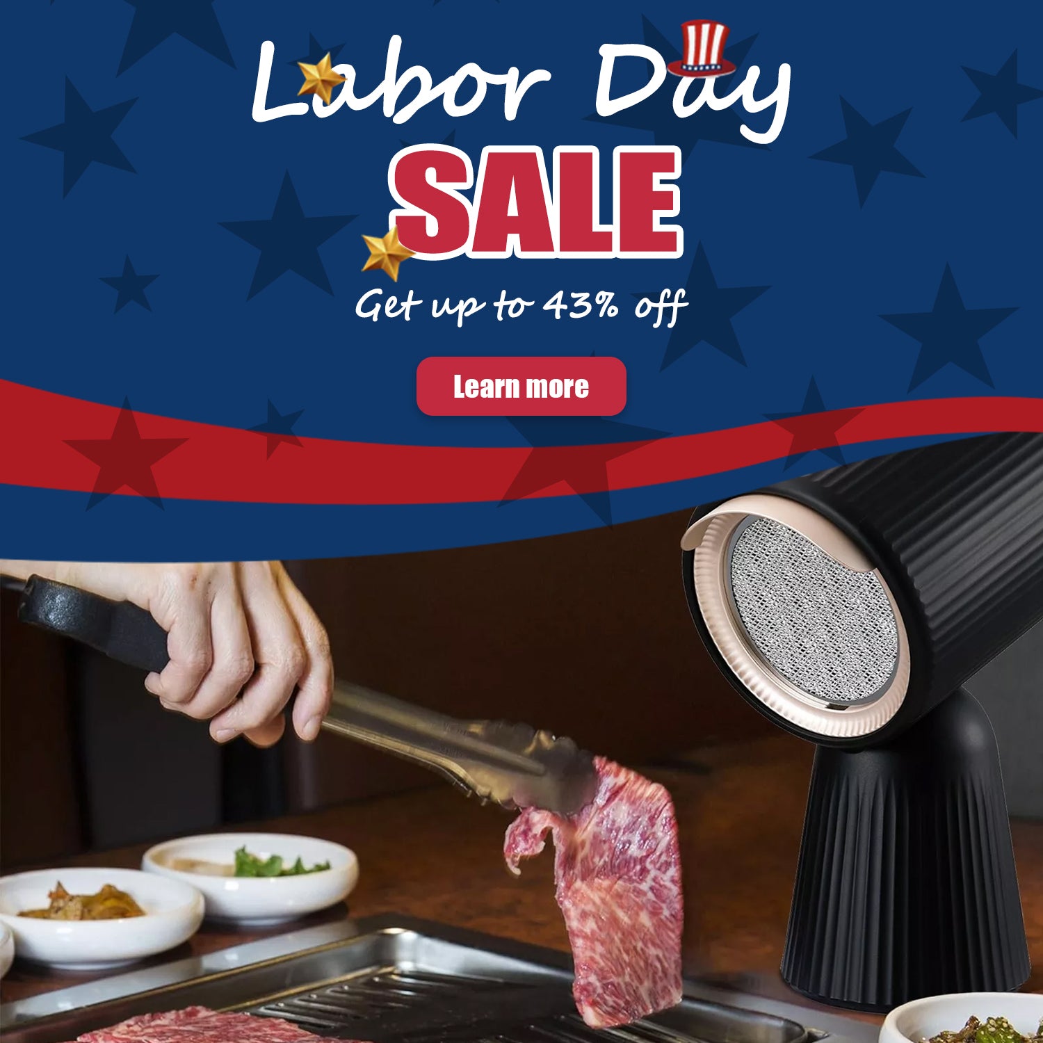 Labor Day Sale Extravaganza: Up to 43% Off on Range Hoods, Gas Stoves, and Ice Makers!