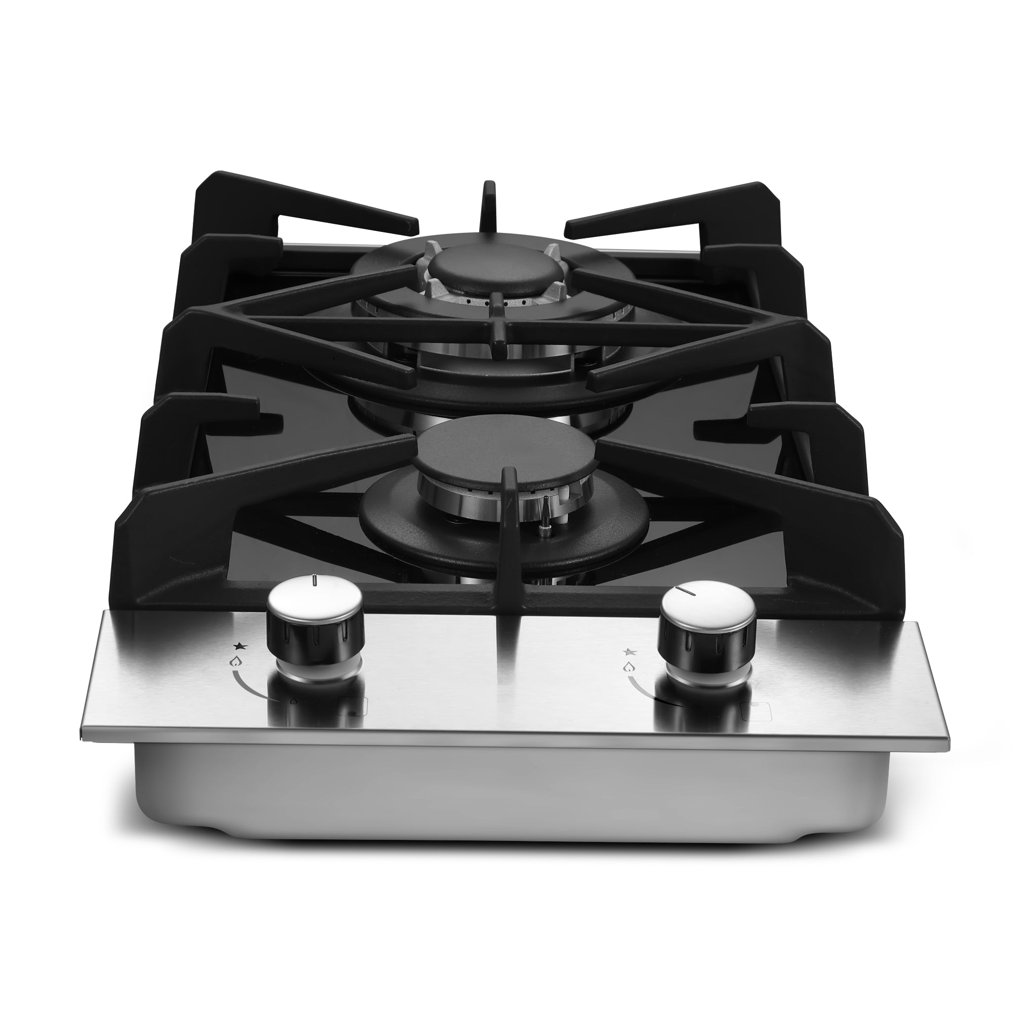 GC001-122G - 12 inch - 2 Burner Built-in Propane Gas Cooktop