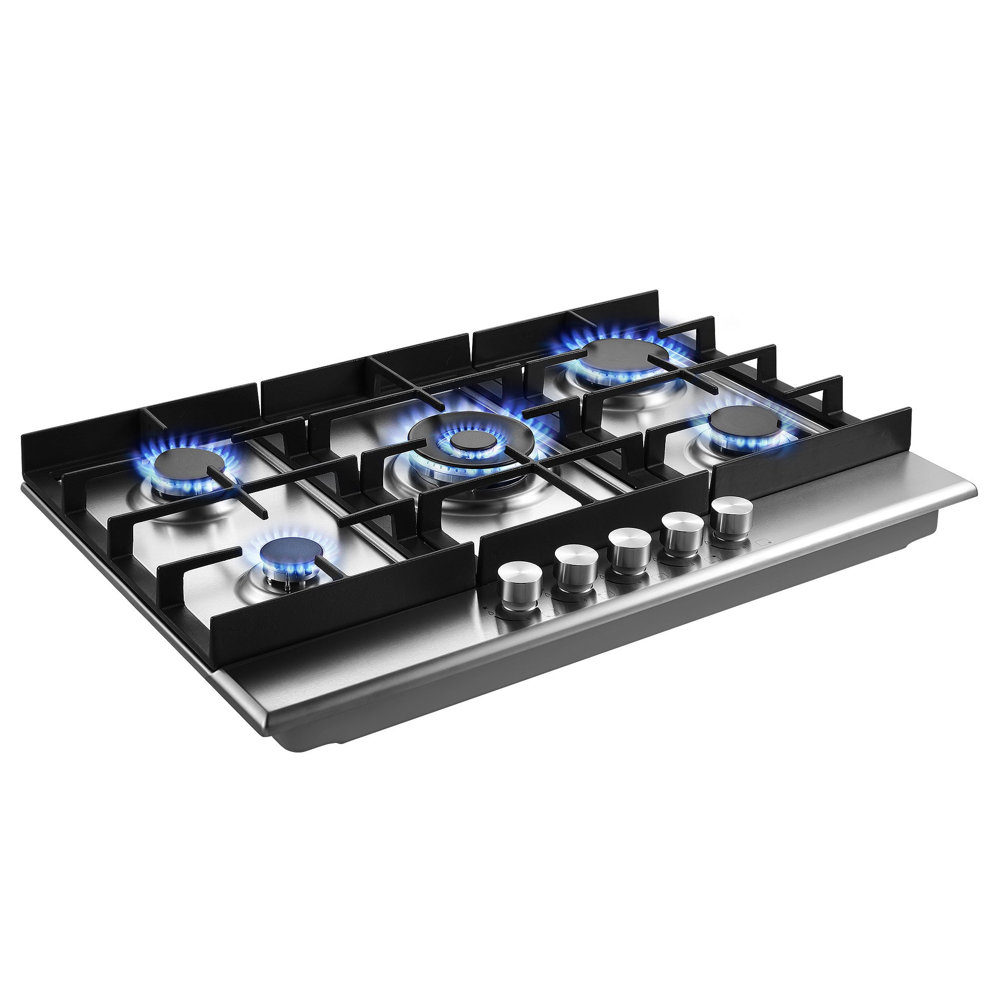 GC002-305S - 30 inch - 5 Burners Built-in Stainless Steel Gas Cooktop