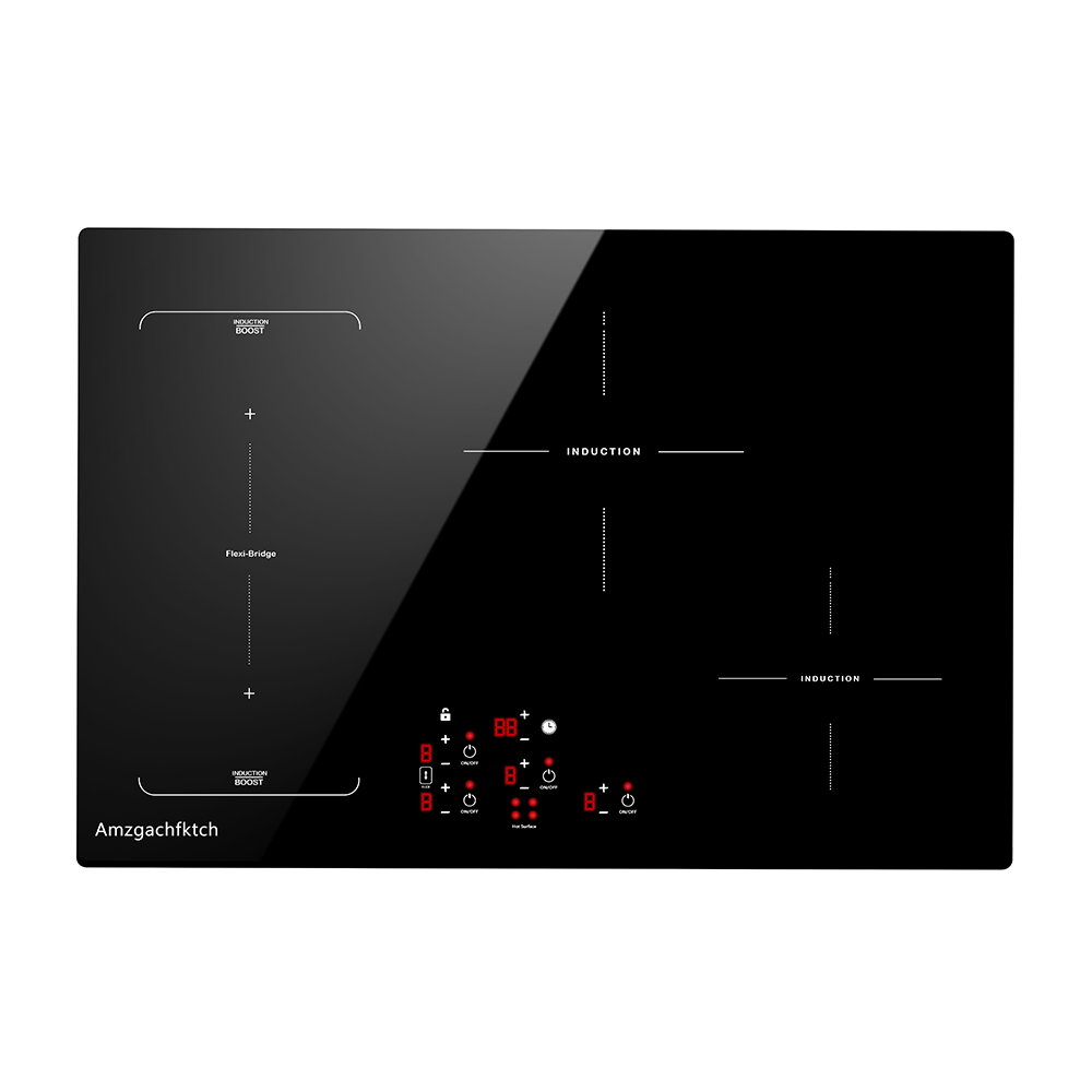 SK002-304BI- 30 Inch Induction Cooktop 4 Burner Built-In Electric Stove- 9000W, 220V~240V