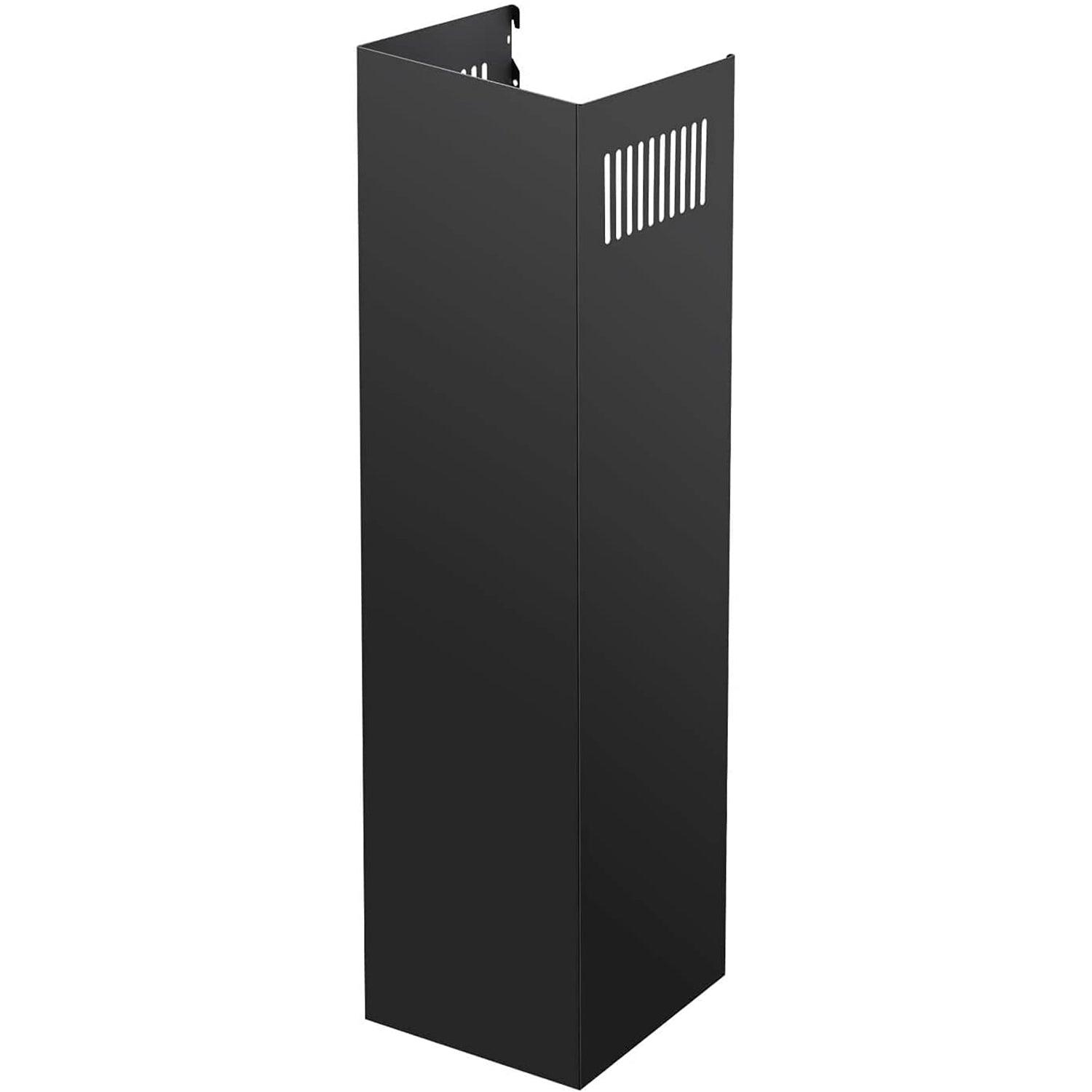 Stainless Steel Chimney Extension for TIEASY Range Hood GD17 and GD24 Series, 31.5 inch, Wall-Mounted style (Black)
