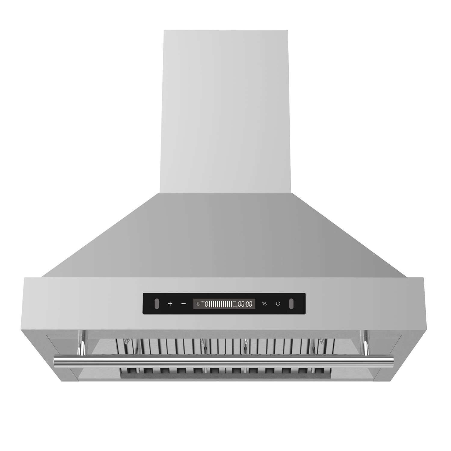IKTCH 30 inch Wall Mount Range Hood 900 CFM Ducted/Ductless Convertible, Kitchen Chimney Vent Stainless Steel with Gesture Sensing & Touch Control