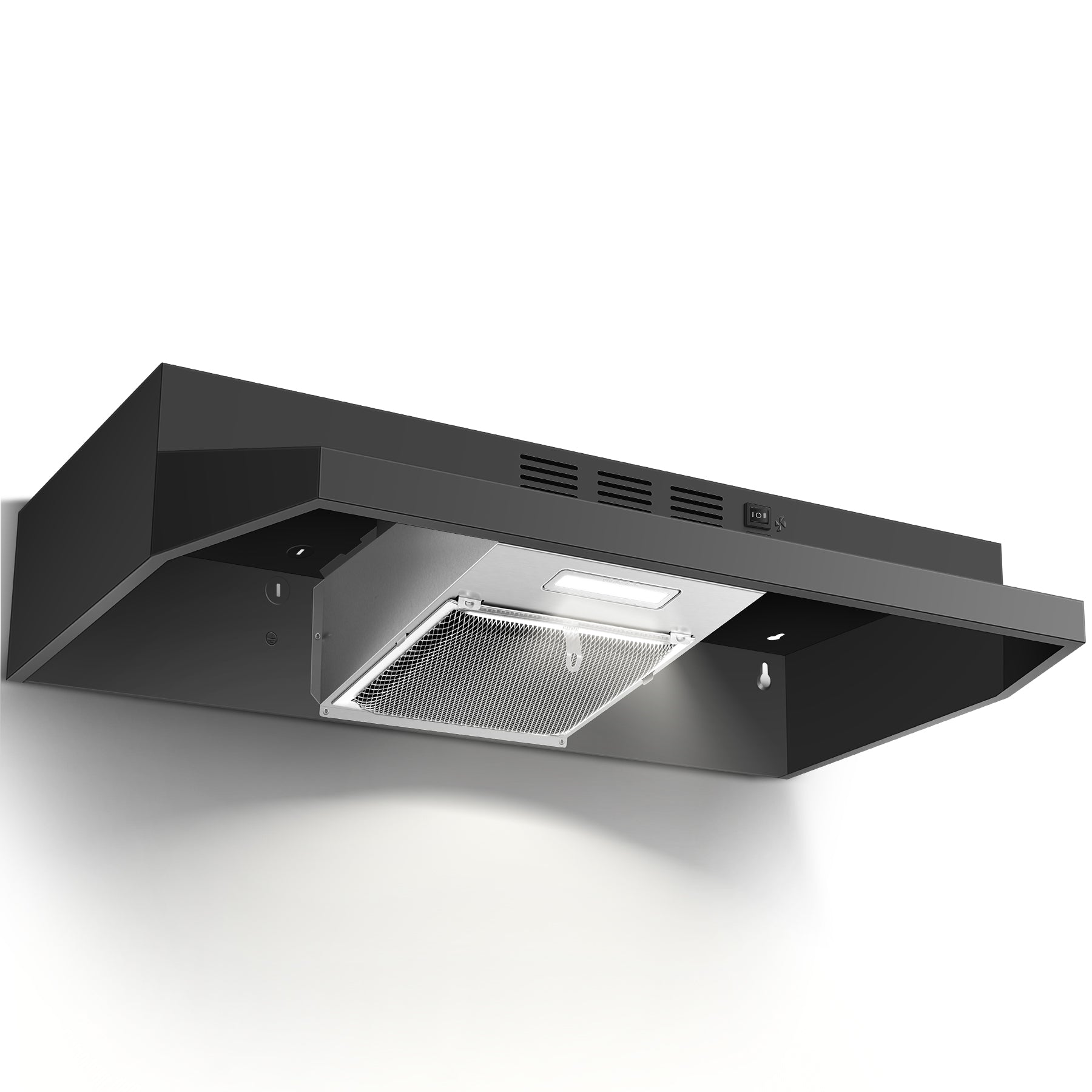 ZMS 3960BK - 24 inch - 280CFM Under Cabinet Range Hood