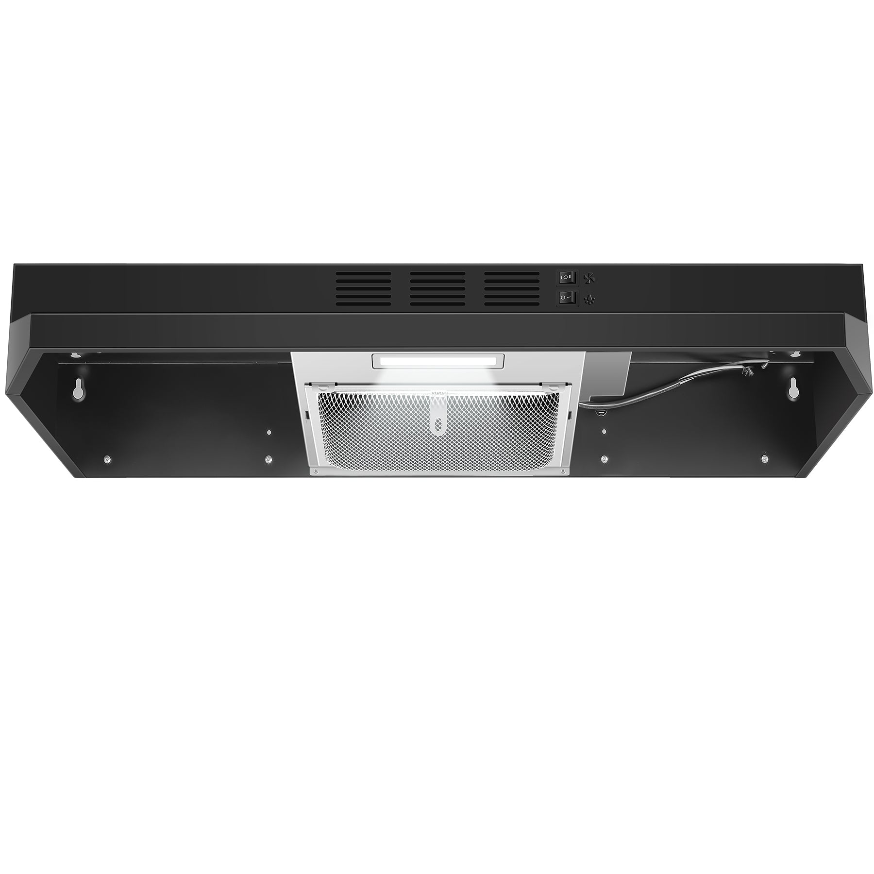 ZMS 3960BK - 24 inch - 280CFM Under Cabinet Range Hood