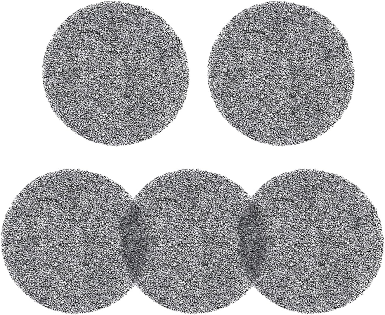 Zomagas Desktop Range Hood Carbon Filter x5, Replacement Charcoal Filter for Ductless Range Hood, Set of 5, ZMS-TBX8-F5