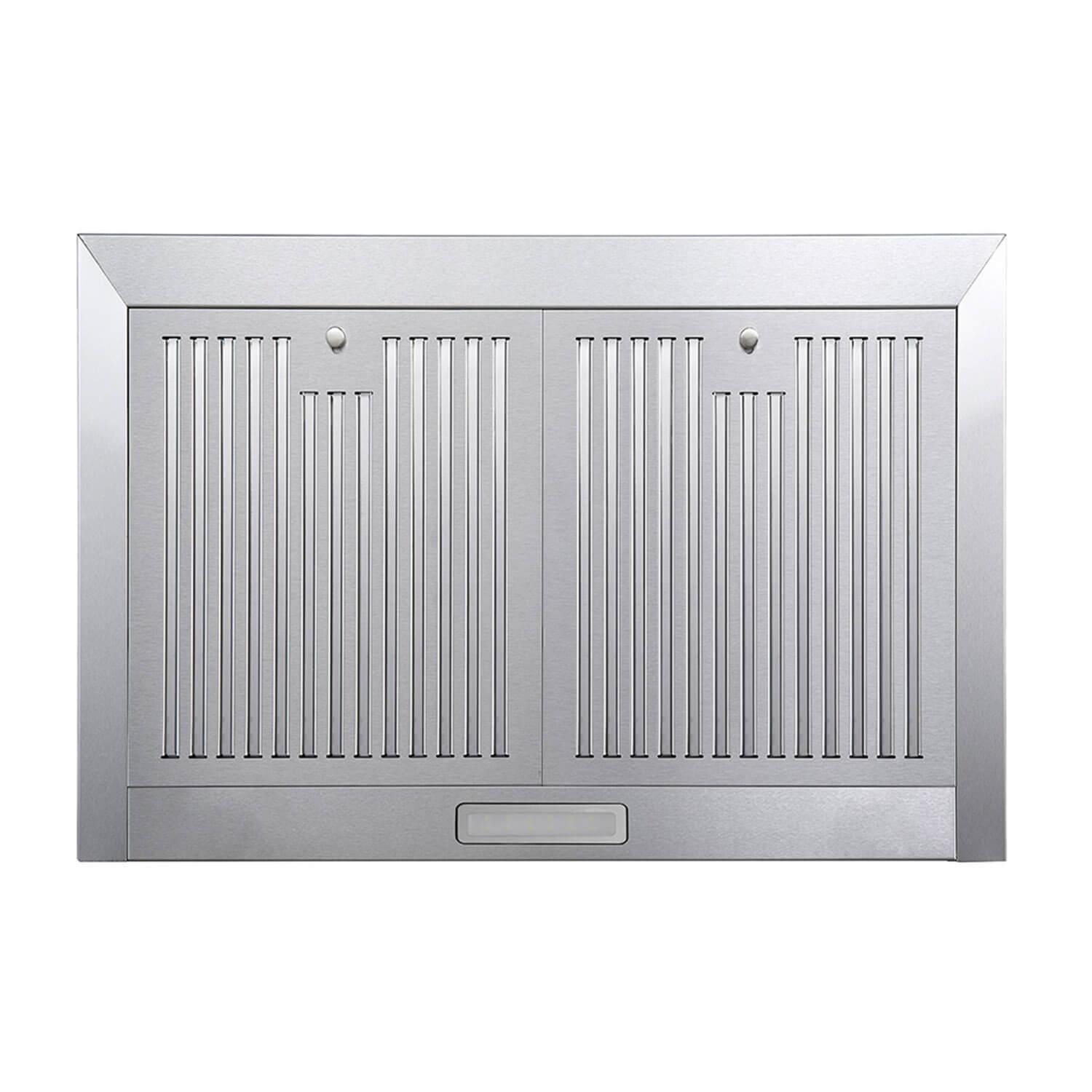 tieasy 30 inch Wall Mount Range Hood 450 CFM Stainless Steel 3 Speed Exhaust Fan