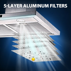 tieasy_range_hood_0375a_5-layer_Aluminum_Filters