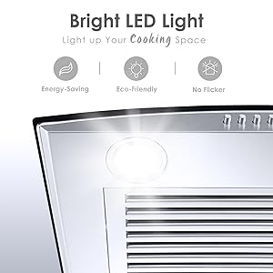 tieasy_range_hood_Bright_LED_Light