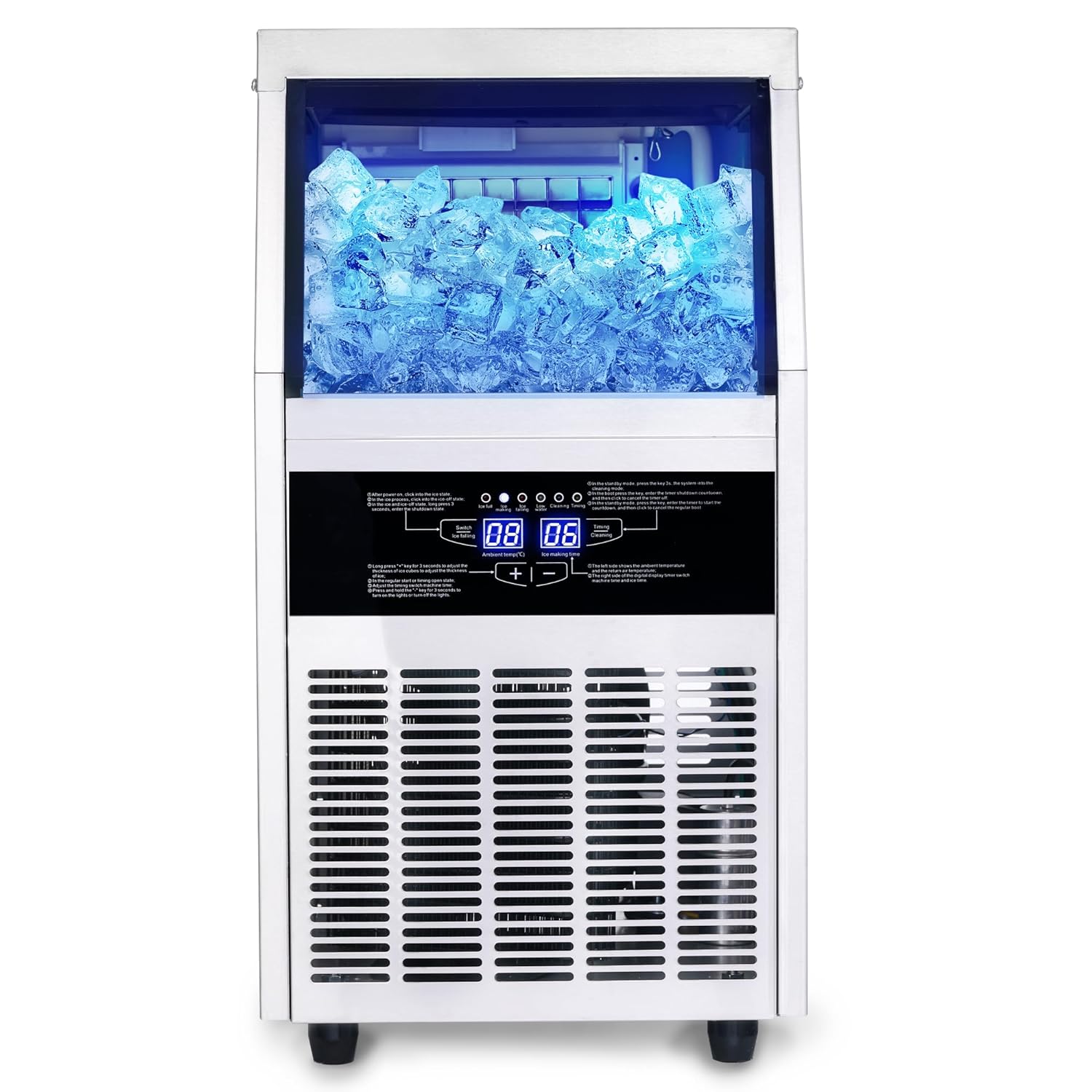 CIM21 - Commercial Ice Maker Machine 80-90LBS/24H